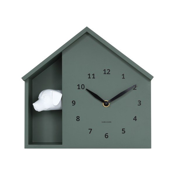 Sienas pulkstenis Peeking Doggy – Karlsson