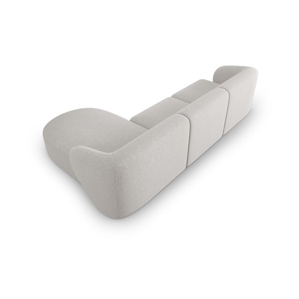 Gaiši pelēks stūra dīvāns (ar labo stūri) Shane – Micadoni Home-image-4