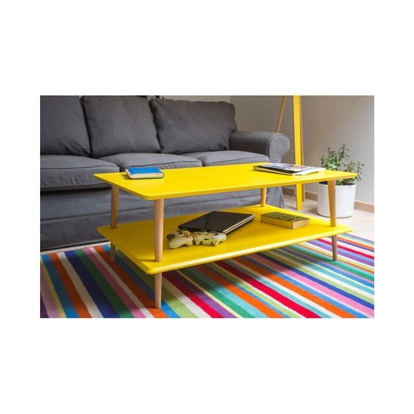 Balts kafijas galdiņš ar pazeminātu pamatni Ragaba KORO-image-2