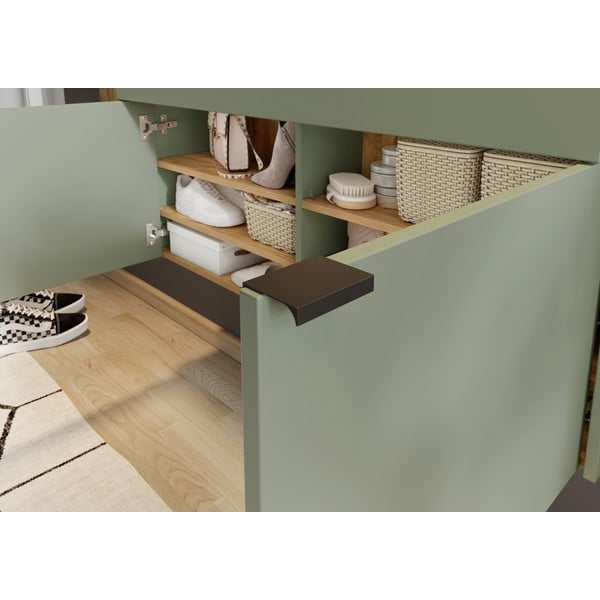 Salvijas zaļš skapītis 110x57x22 cm Ameca – Germania-image-4