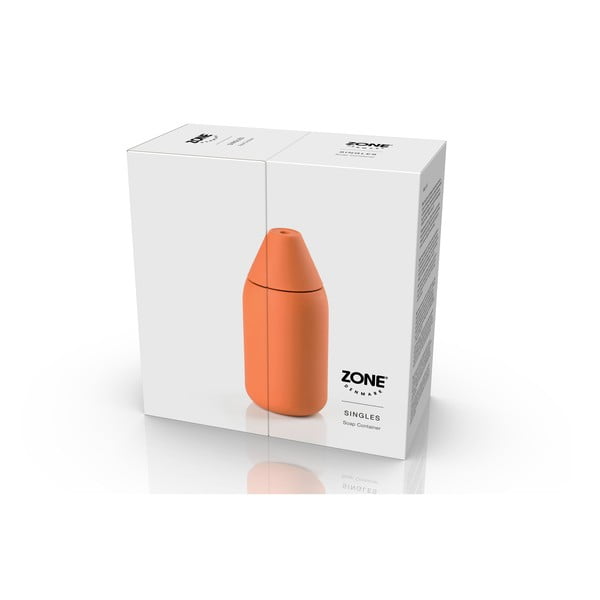 Oranžs silikona ziepju dozators 300 ml Singles – Zone-image-3
