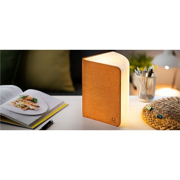 LED galda lampa ar auduma abažūru (augstums 2,5 cm) Harmony – Gingko-image-3