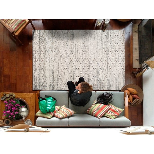 Pelēks paklājs Universal Berlin Geo, 133 x 190 cm-image-1