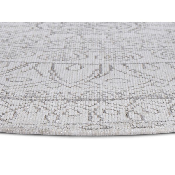 Gaiši pelēks apaļš paklājs ø 120 cm Spirit – Hanse Home-image-3