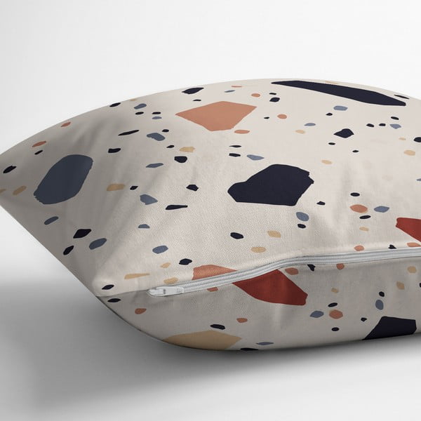 Spilvendrāna 43x43 cm Cracked Terrazzo – Mila Home-image-2