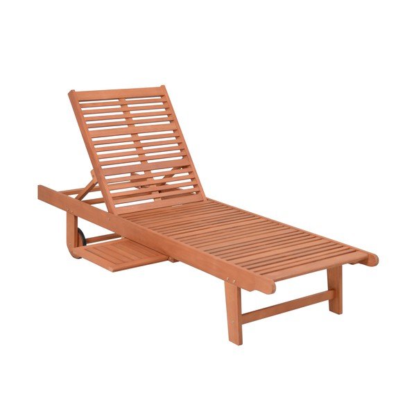 Krēmkrāsas/dabīga toņa masīvkoka dārza zvilnis San Diego – Garden Pleasure-image-1