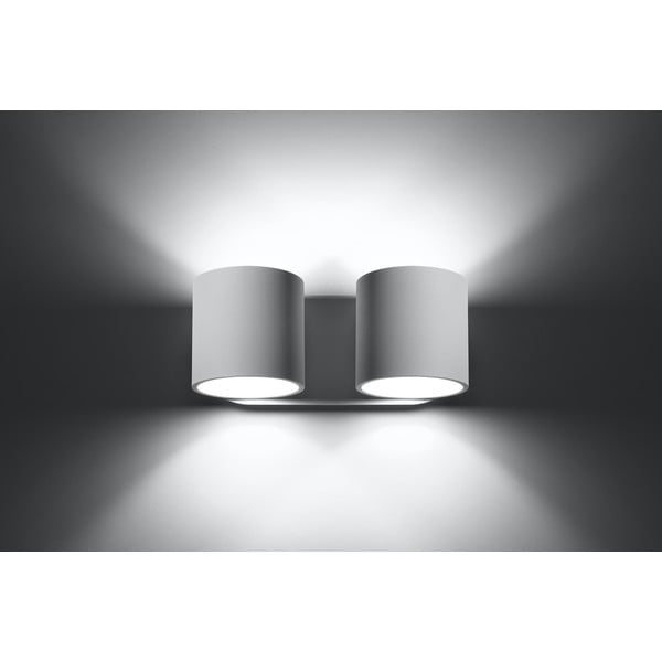 Balta sienas lampa Solux Roda-image-3