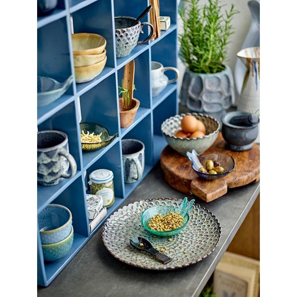 Pelēki akmensmasas šķīvji (4 gab.) ø 26,5 cm Katrina – Bloomingville-image-2