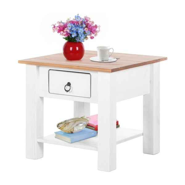 Balts priedes žurnālgaldiņš Støraa Klein-image-1