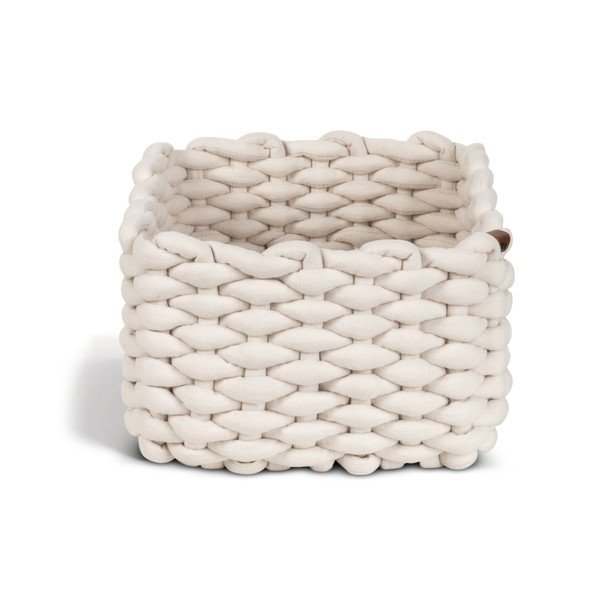 Tekstila uzglabāšanas grozs 35x25x14 cm Peach Skin M – Bigso-image-4