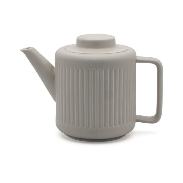 Pelēka porcelāna tējkanna ar sietiņu 1,2 l Skagen – Bredemeijer