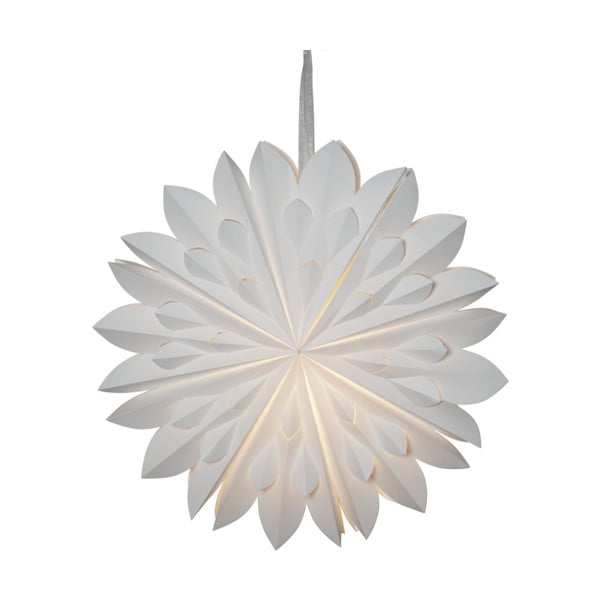 Balts Ziemassvētku gaismas rotājums Star Trading Clipp