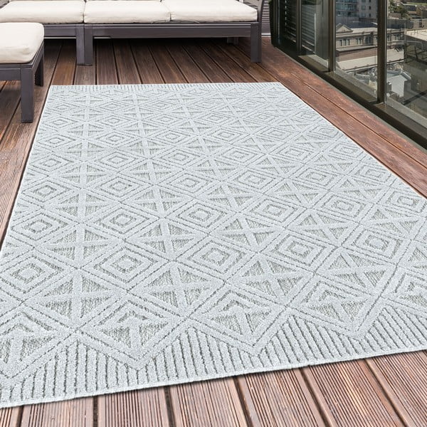 Gaiši pelēks āra paklājs 120x170 cm Bahama – Ayyildiz Carpets-image-1