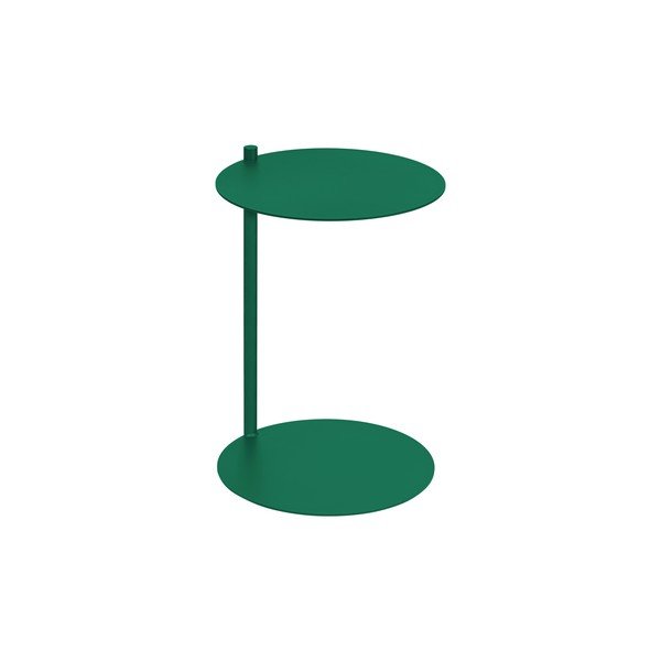 Tērauda apaļš sānu galdiņš 41x40 cm Ande – noo.ma