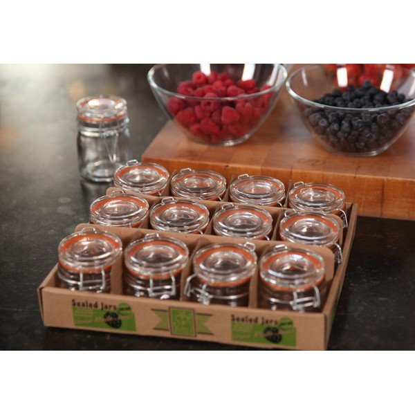 Konservēšanas burkas (12 gab.) 90 ml – Esschert Design-image-1