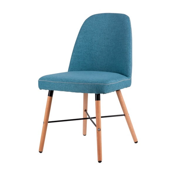 Zils ēdamistabas krēsls ar dižskābarža koka pamatni sømcasa Kalia