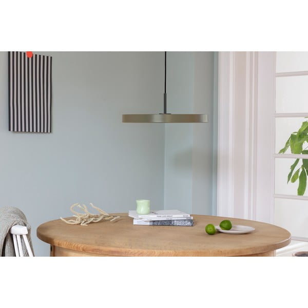 Gaiši brūna LED piekaramā lampa ar metāla abažūru ø 43 cm Asteria Medium – UMAGE-image-3