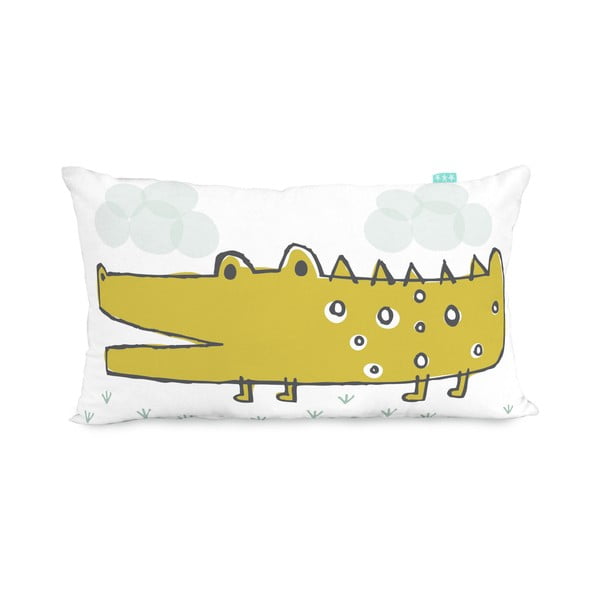 Kokvilnas divpusēja spilvendrāna Moshi Moshi Best Buddies, 50 x 30 cm-image-1