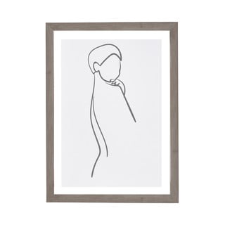 Sienas glezna rāmī Surdic Woman Body, 30 x 40 cm