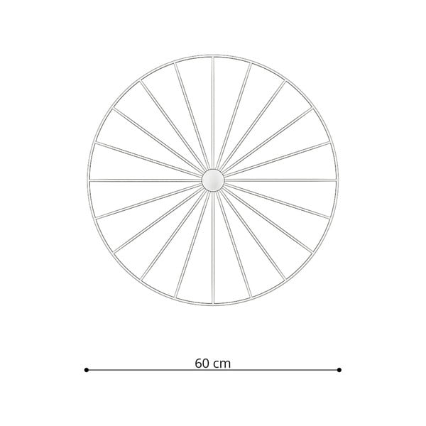 Melna griestu lampa ø 60 cm Soho – Sollux-image-4