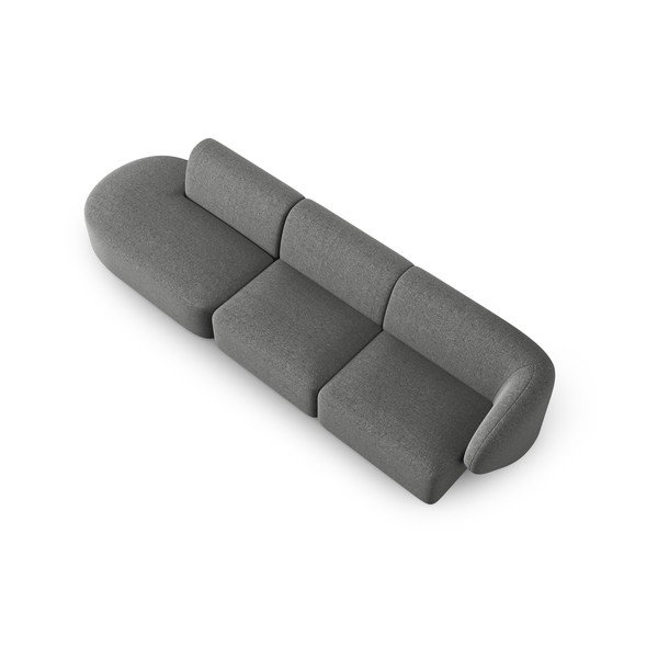 Tumši pelēks dīvāns 302 cm Shane – Micadoni Home-image-3