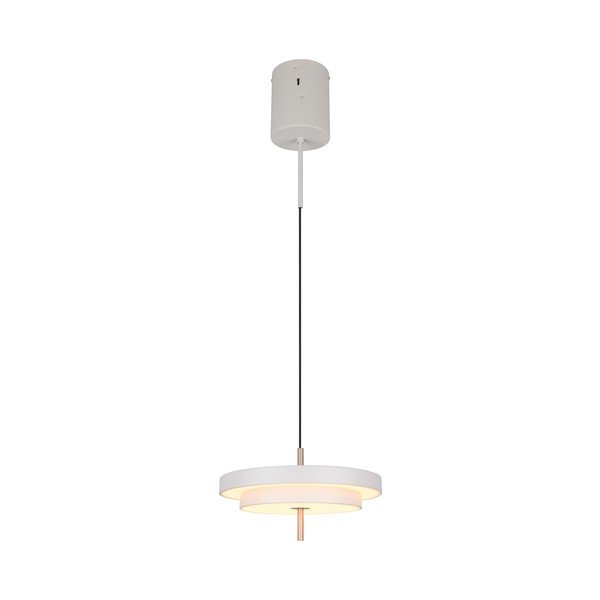 Ziloņkaula krāsas LED piekaramā lampa ar regulējamu spilgtumu Keaton – Trio-image-3