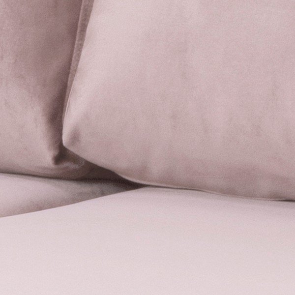 Rozā samta dīvāns Actona Norwich, kreisais stūris-image-4