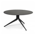 Melns metāla apaļš žurnālgaldiņš ø 78 cm Daley – Spinder Design