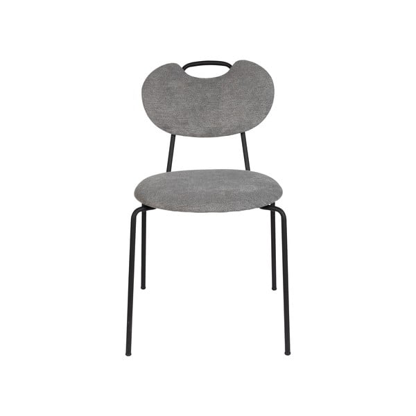 Pelēki ēdamistabas krēsli (2 gab.) Aspen – White Label-image-2