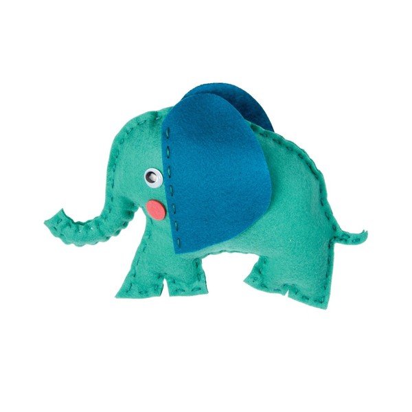 Plīša rotaļlietu šūšanas komplekts Rex London Elvis The Elephant-image-4