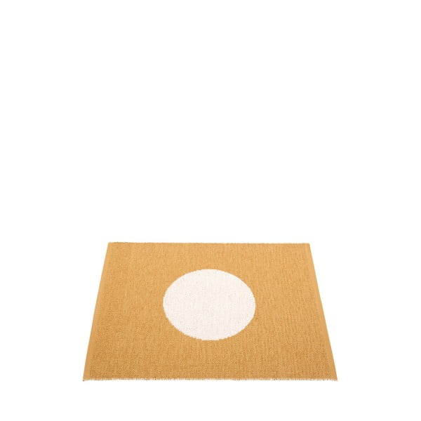 Okera dzeltens iekštelpu un āra paklājs 70x90 cm Vera Ochre – Pappelina