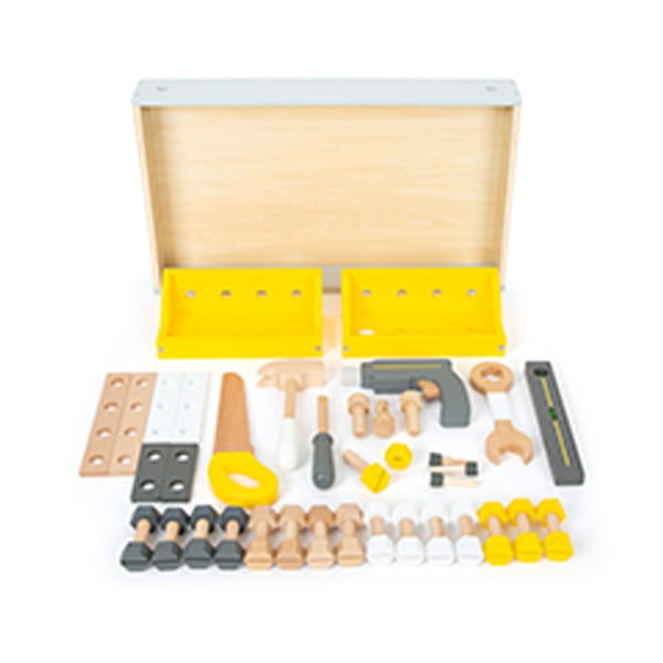 Bērnu koka darba galds ar instrumentiem Legler Miniwob-image-3