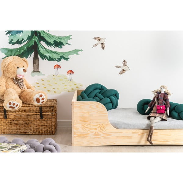 Bērnu gulta no priedes koka Adeko Pepe Frida, 80 x 200 cm-image-2