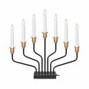 Melns Ziemassvētku gaismas dekors Brosa – Markslöjd