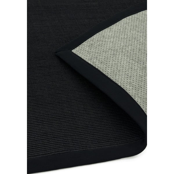 Melns paklājs 300x200 cm Sisal – Asiatic Carpets-image-4