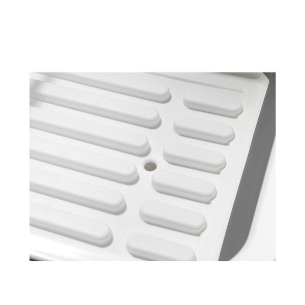 Balti pelēks salokāms trauku žāvētājs Wenko Rack-image-2