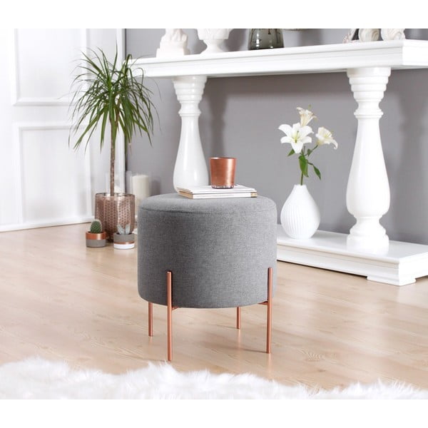 Pelēks pufs Copper – Artie-image-3
