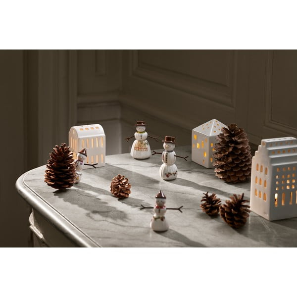 Porcelāna Ziemassvētku figūriņa (augstums 9 cm) Hammershøi Snowwife – Kähler Design-image-3