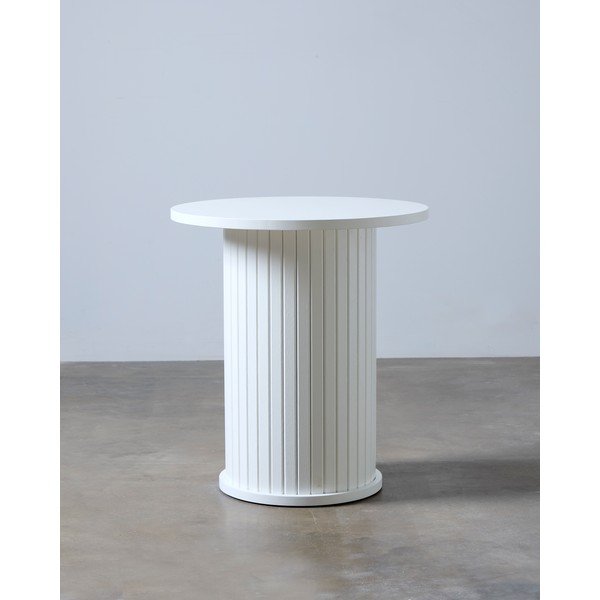 Apaļš sānu galdiņš Nola – Unique Furniture-image-1