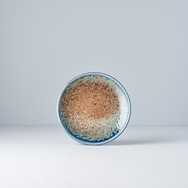 Bēši zils keramikas šķīvis MIJ Earth & Sky, ø 17 cm-image-2