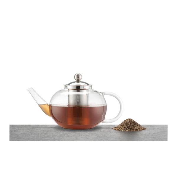 Stikla tējkanna ar tējas sietiņu Kitchen Craft Le'Xpress, 1400 ml
