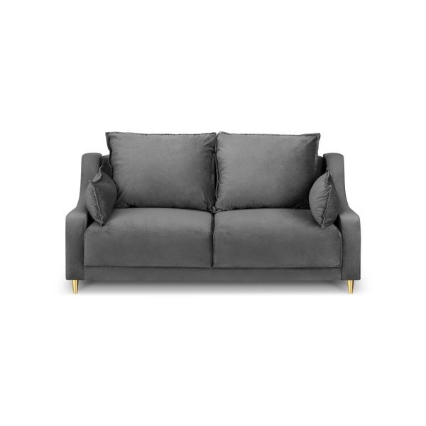 Gaiši pelēks divvietīgais dīvāns Mazzini Sofas Pansy, 150 cm-image-2