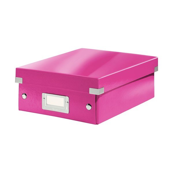Rozā kaste ar organizatoru Leitz Click&Store, garums 28 cm-image-2