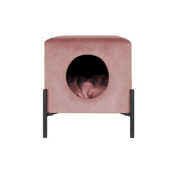 Rozā samta gulta mājdzīvniekiem Leitmotiv Snog-image-2