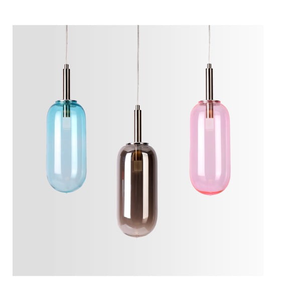 Violeta LED piekaramā lampa ar stikla abažūru ø 13 cm Fiuggi – Candellux Lighting-image-3