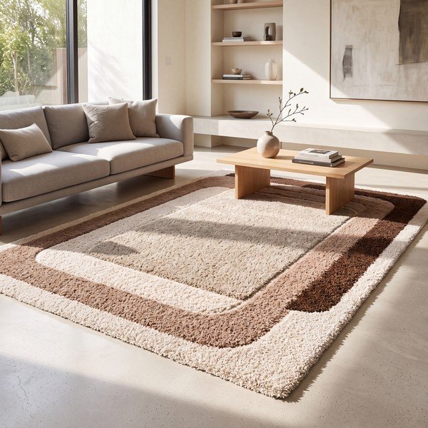 Rozā/bēšs paklājs 120x170 cm Ember – Universal-image-1