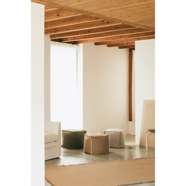 Okera dzeltens sēžammaiss Handloom – Lorena Canals-image-3