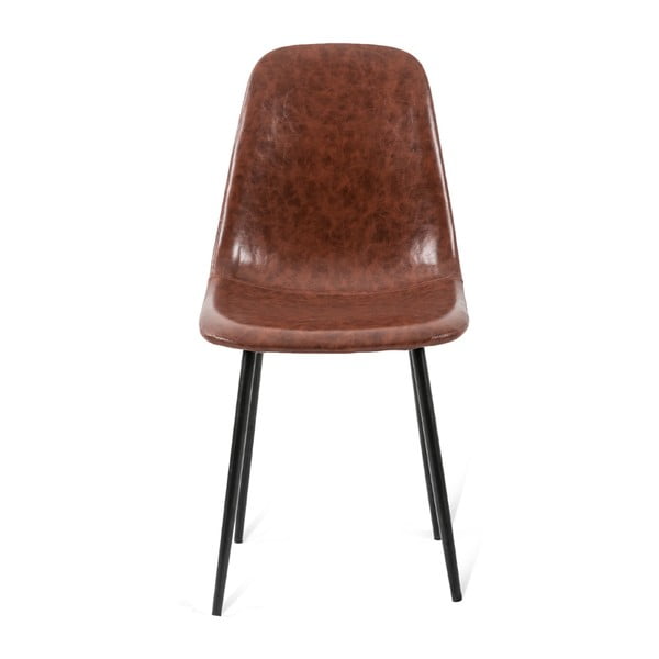 2 brūnu ēdamistabas krēslu komplekts Bonami Essentials Lissy-image-1