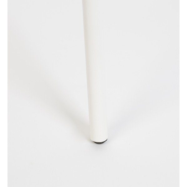 Balts sānu galdiņš White Label Frost Grey-image-2