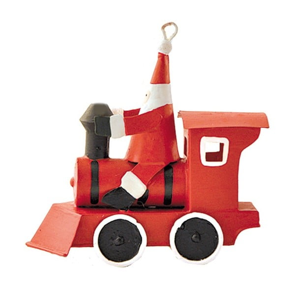 Ziemassvētku figūriņa Santa in Train – G-Bork